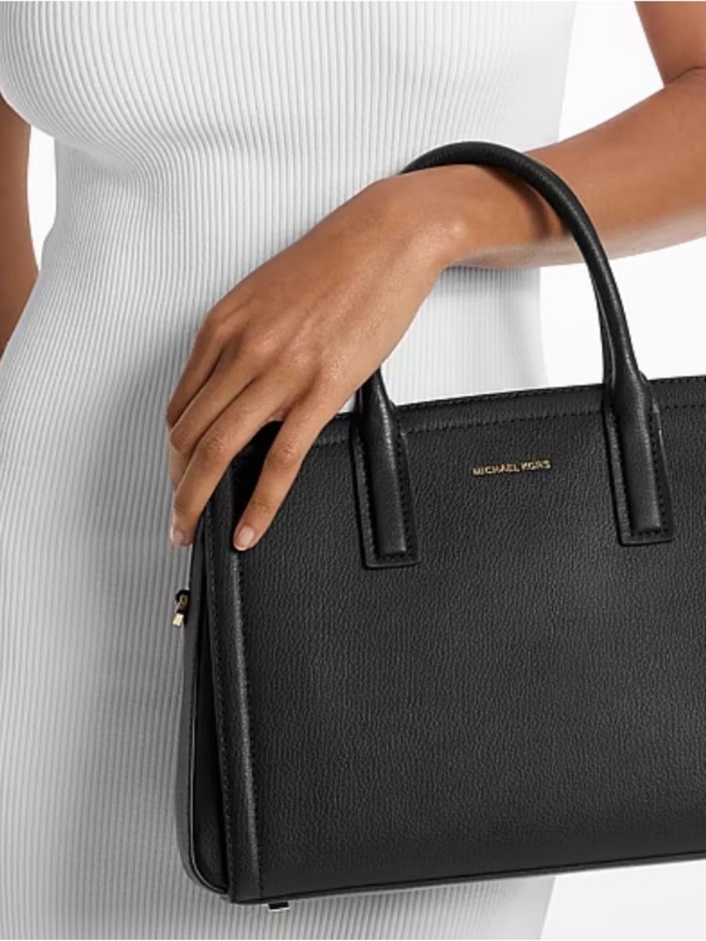 NWT Michael Kors Laila medium leather satchel - Picture 3 of 4